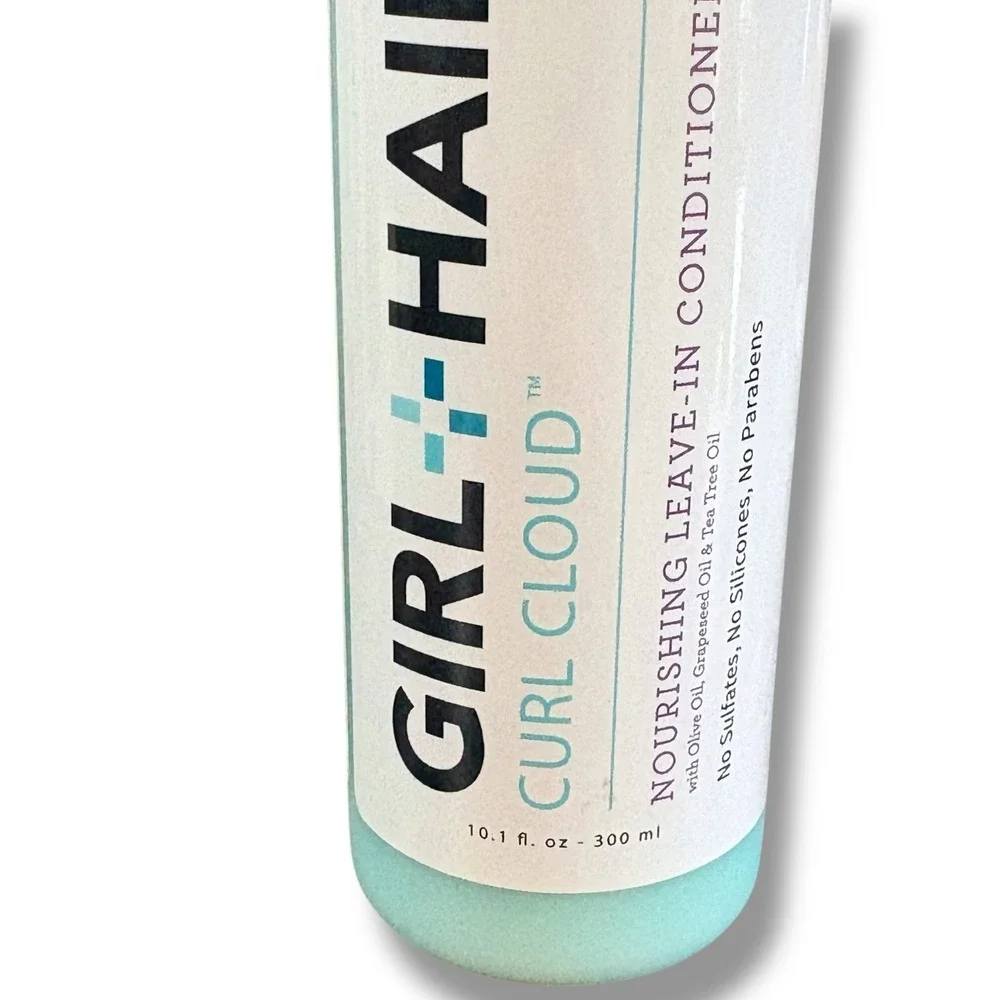 Girl+Hair Curl Cloud Nourishing Leave-In Conditioner 10.1oz‎ Olive Grapeseed Oil